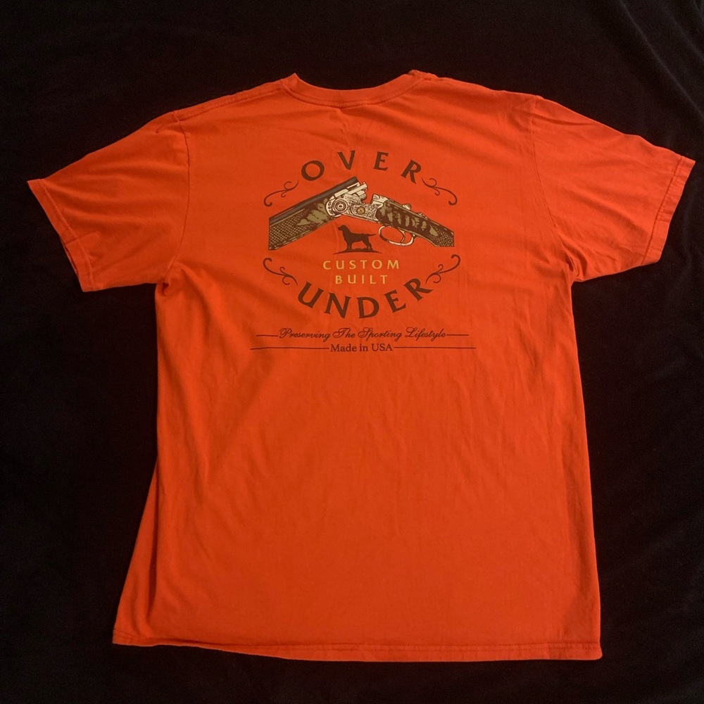 Over Under Red t-shirt